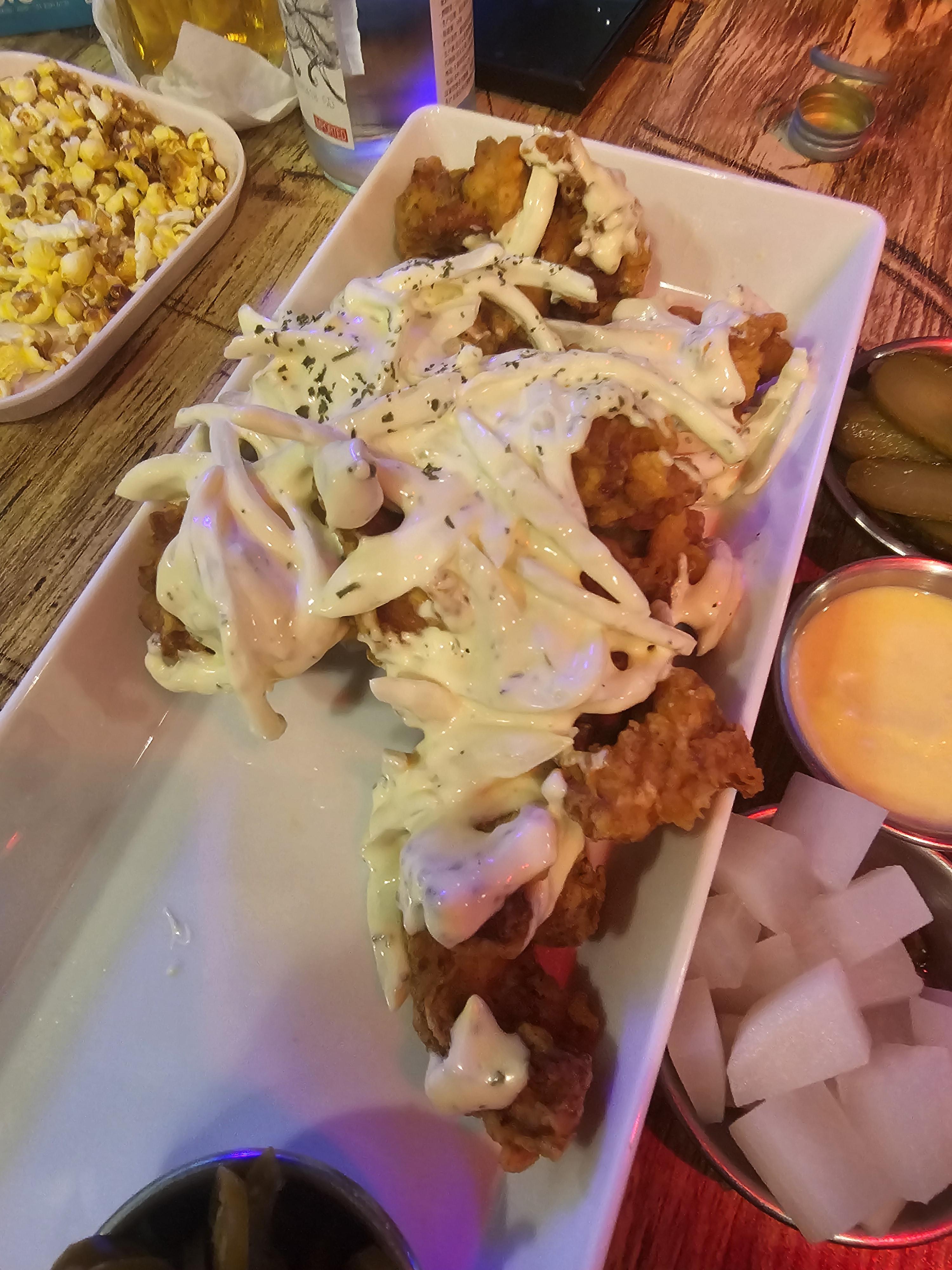 순살치킨 치즈어니언