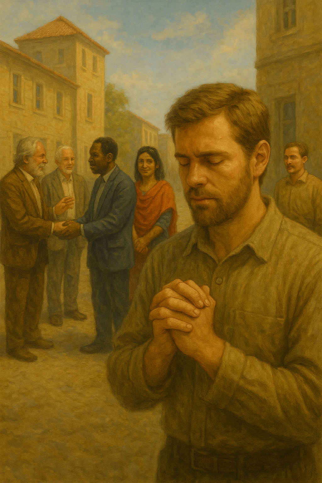 신 1:17 말씀을 따라 사람들을 만나고 그들과 교제할 때 사람들 사이에 차이가 있음을 생각하며 대하지 말고 편견없이 대하며 모든 사람이 복음들을 자 임을 기억하고&amp;#44; 편만하게 복음을 전하는 생활을 하도록 마음을 갖는 모습입니다.