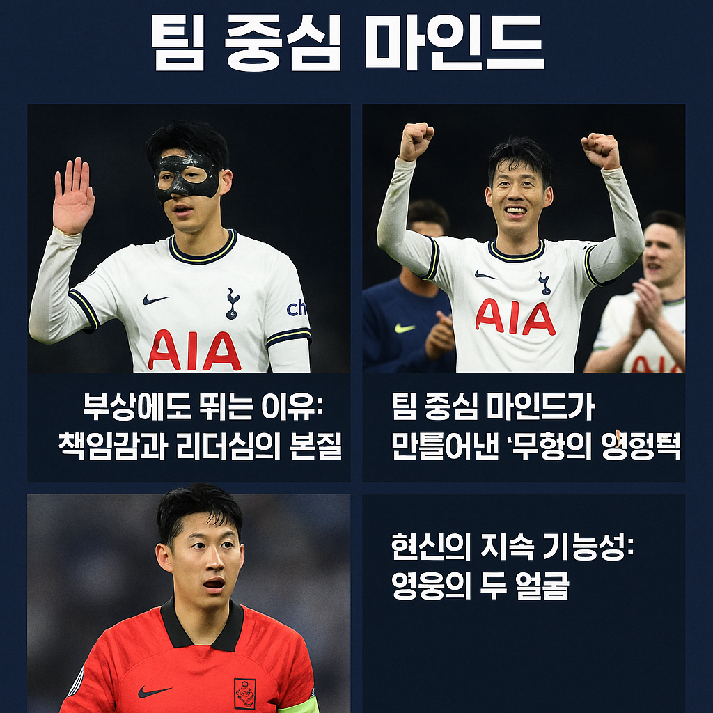 손흥민의 무리한 헌신이 말해주는 팀 중심 마인드