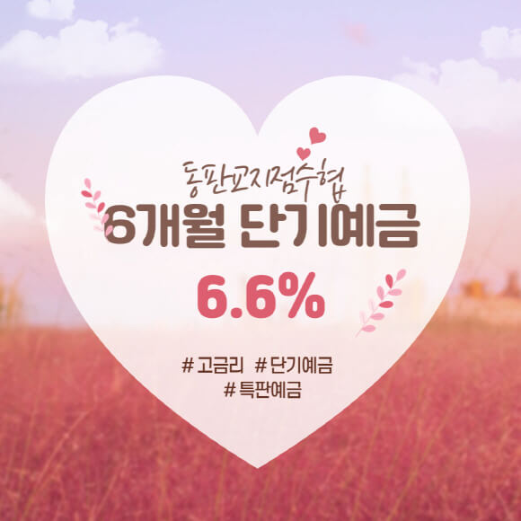동판교지점수협-단기예금