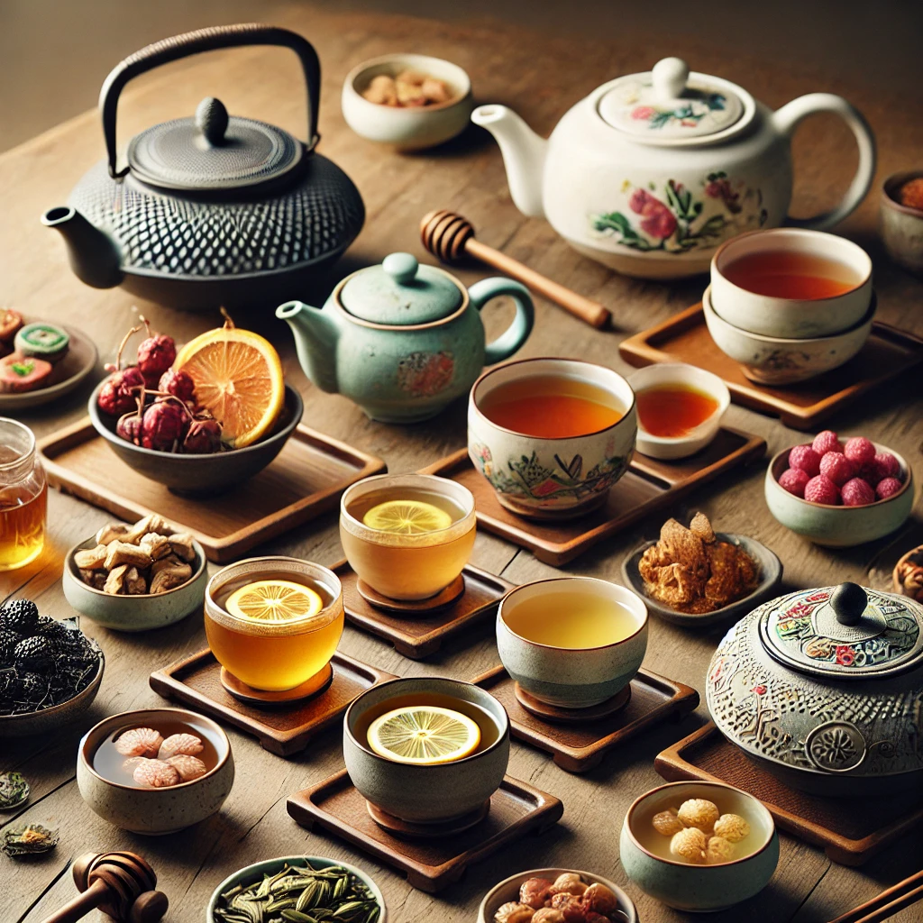 몸과 마음을 다스리는 여러가지 차