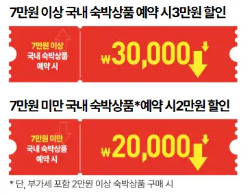 숙박세일페스타 최대3만원할인