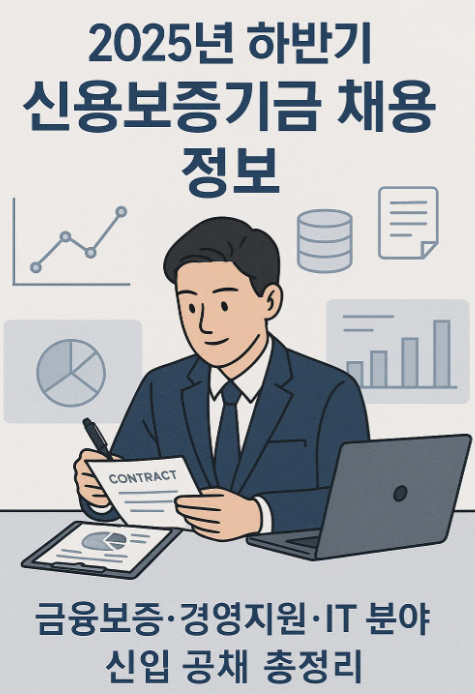 2025년 하반기 신용보증기금 채용 정보