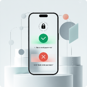 알뜰폰 소액결제 차단&middot;해제방법 이미지