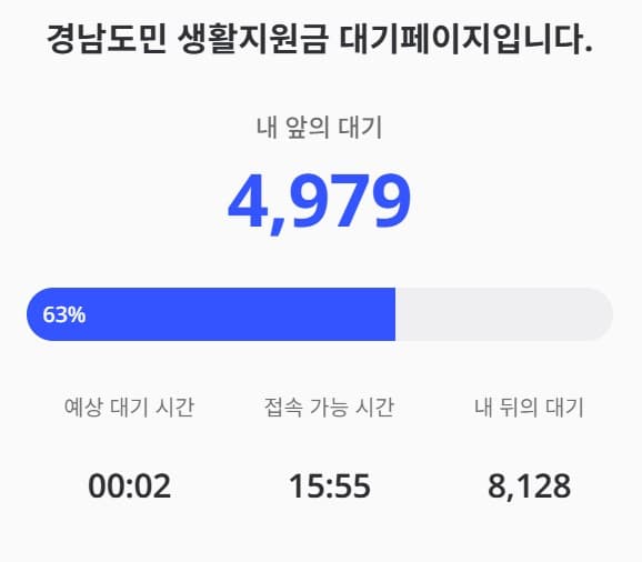 경남 도민생활지원금 신청 사이트