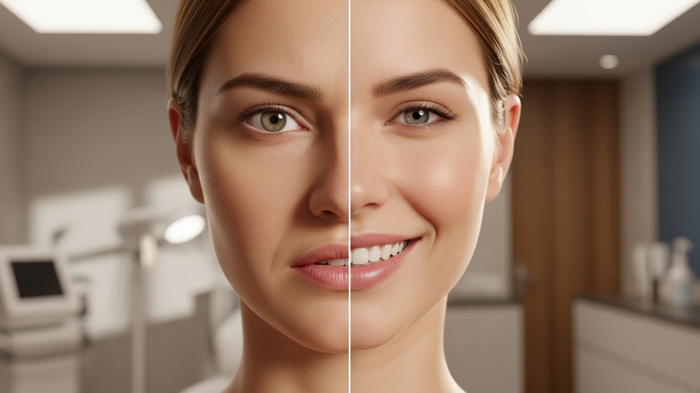 눈, 눈썹, 광대 높낮이의 변화 가능성