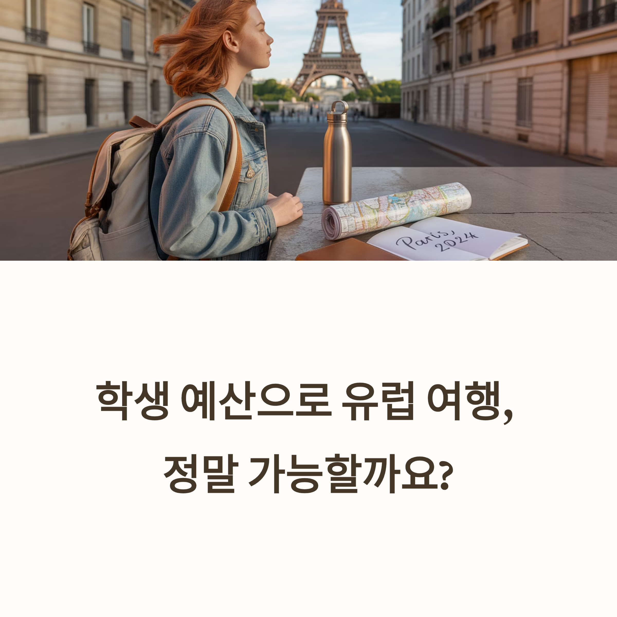 학생 예산으로 유럽 여행