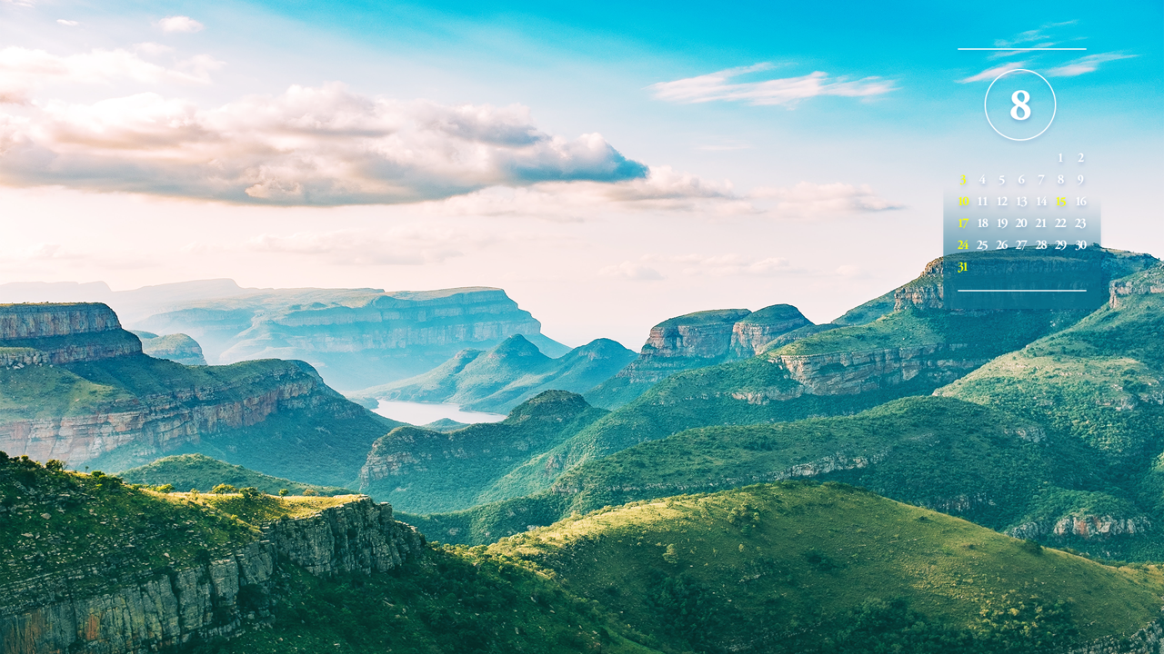 04 블리드 리버 캐년 A - 2025년8월 노트북배경화면