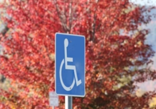 장애인 차량 스티커 발급