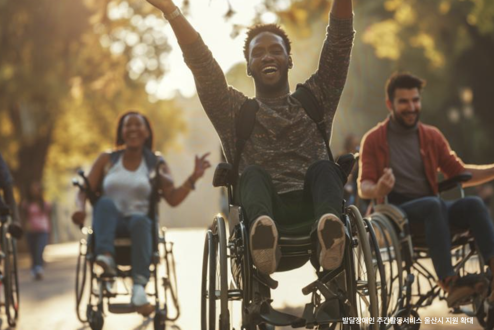 발달장애인 주간활동서비스 울산시 지원 확대 관련 사진