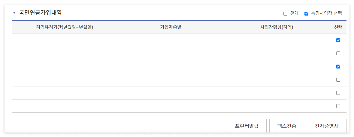 경력증명서 인터넷발급