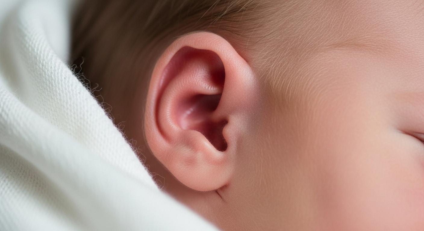 신생아 귀