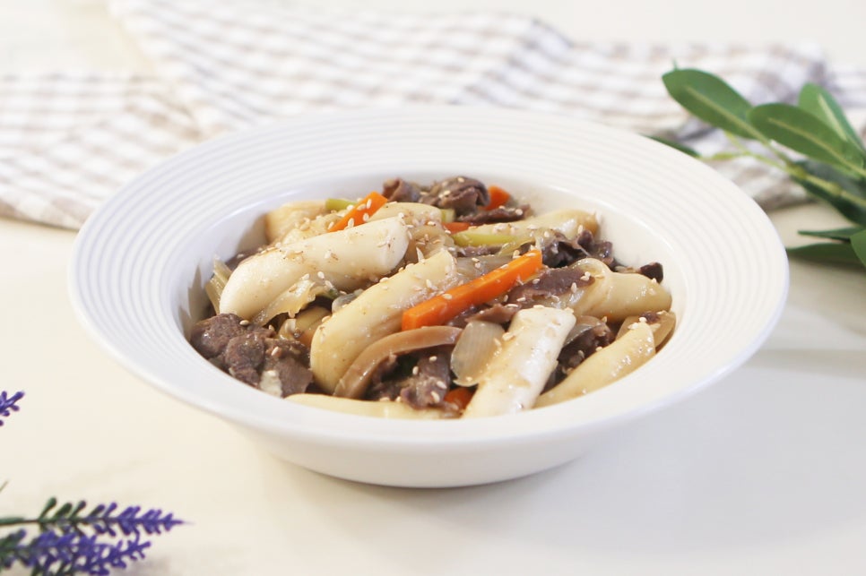 궁중떡볶이 간장떡볶이