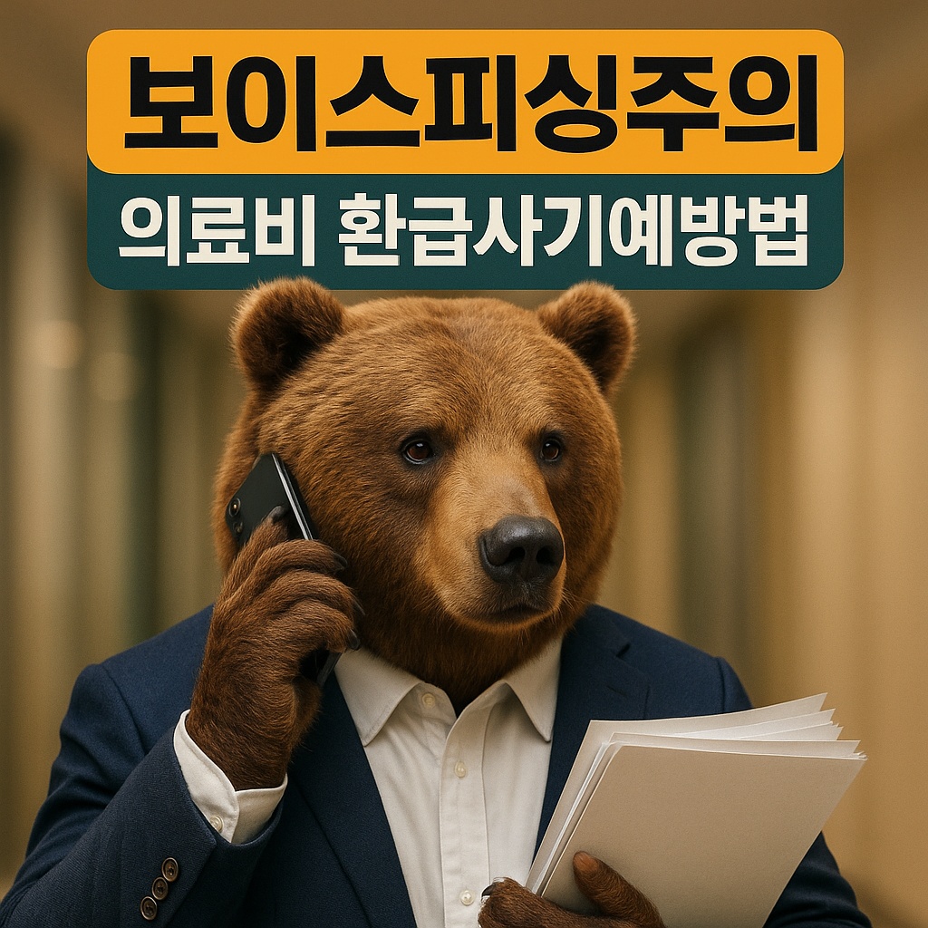 의료비 환급사기예방법