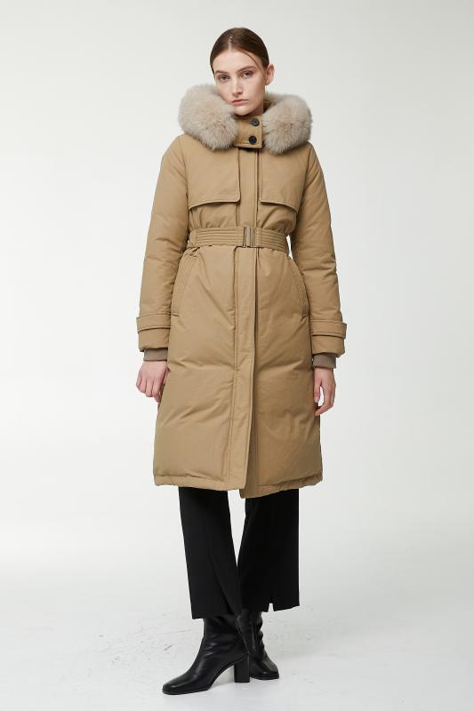 보브 VOV 의류 사파리 트렌치 롱 다운점퍼7152417035