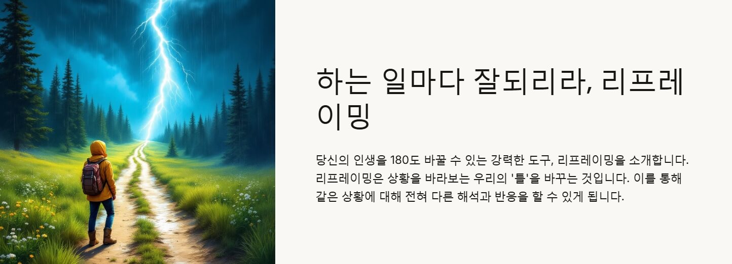 리프레이밍