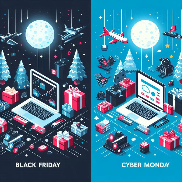 블랙프라이데이와 사이버 먼데이 비교