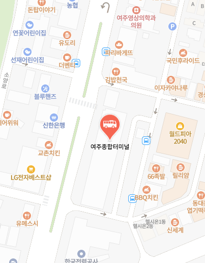 여주버스터미널 위치