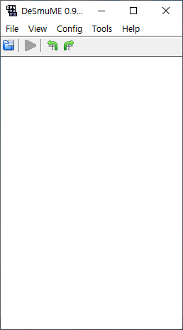 닌텐도 에뮬레이터 메뉴 화면