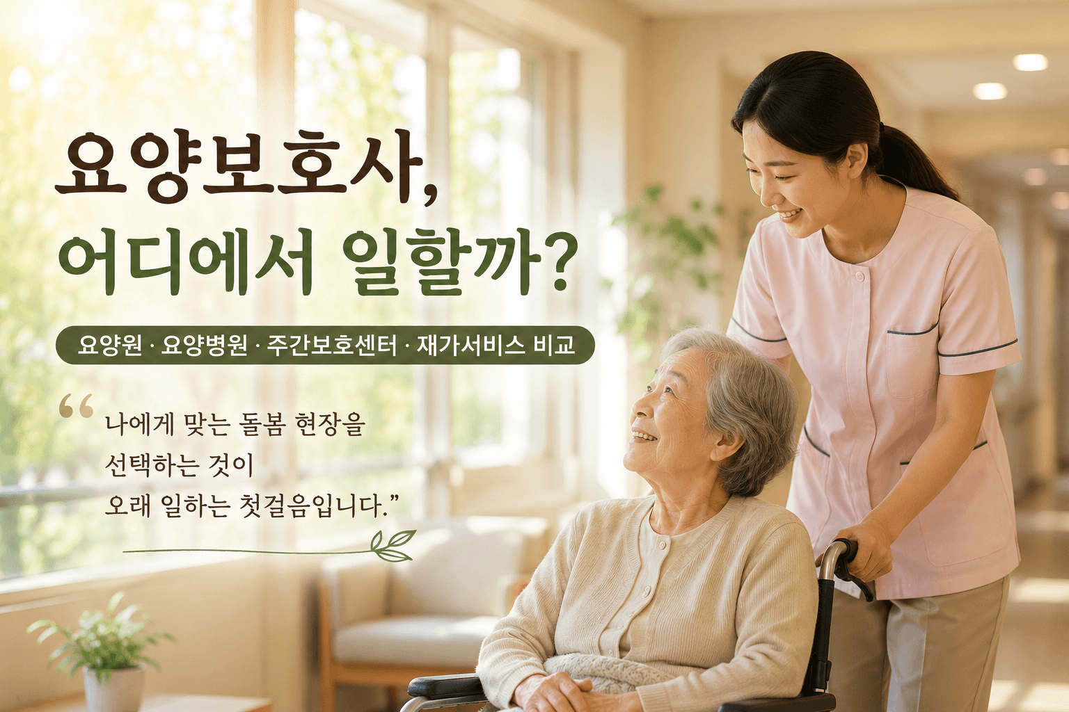 따뜻한 돌봄, 행복한 나날
