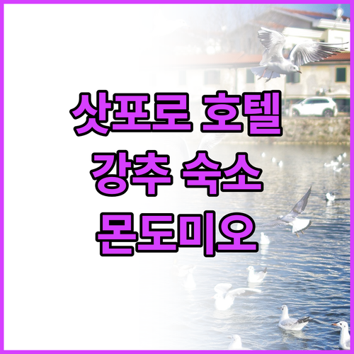 삿포로 추천 호텔 Mondomio S..