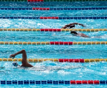 swimming