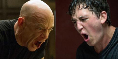 격정적인 표정 클로즈업