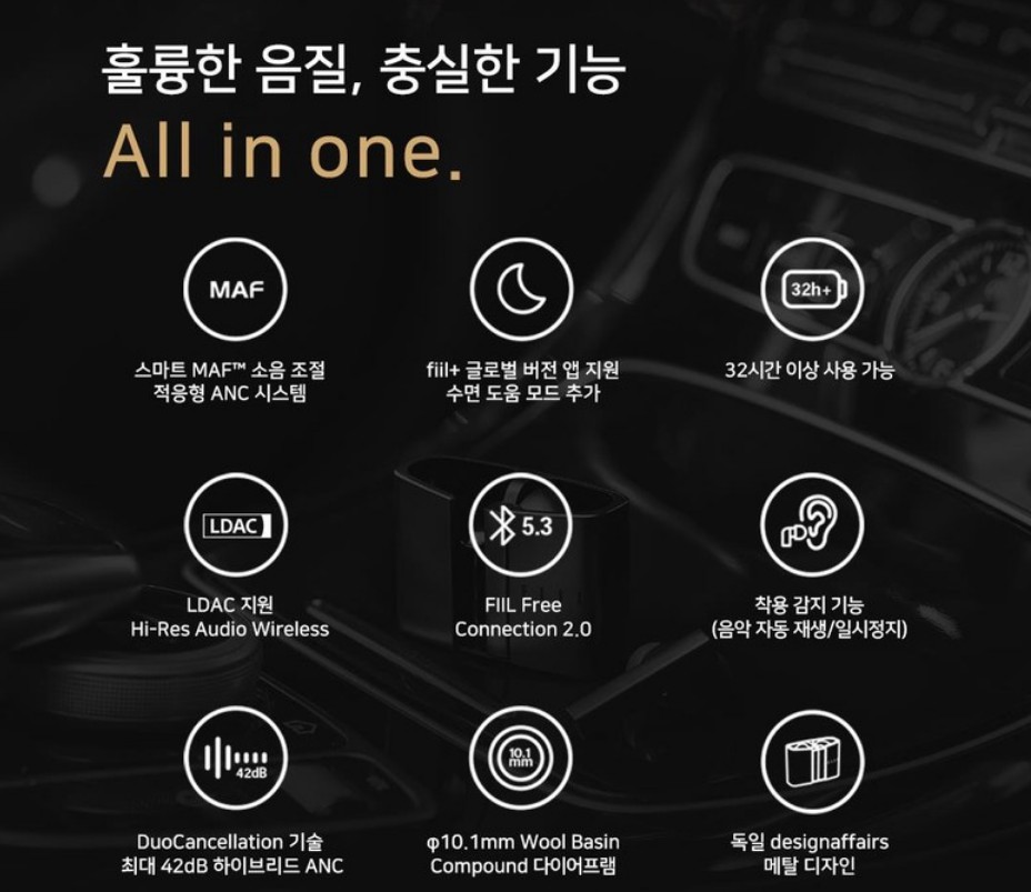 FIIL CC PRO 2 특징