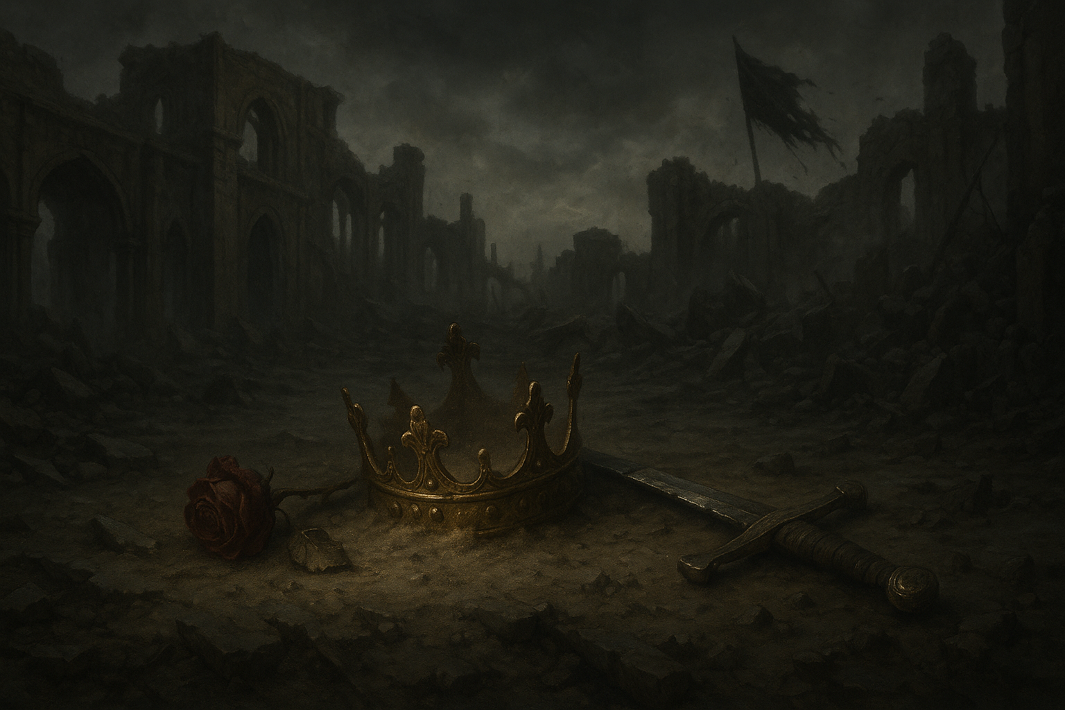 권력의 무상함을 표현하는 이미지