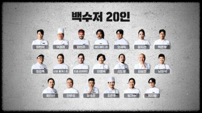 넷플릭스 흑백 요리사: 요리계급전쟁&amp;#44; 100명의 셰프가 만든 명작의 탄생