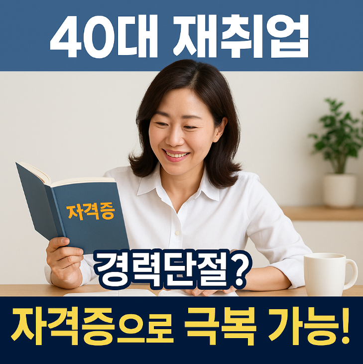 40대 여성 자격증