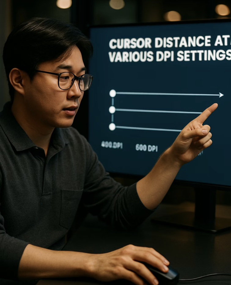 DPI&amp;#44; 마우스의 &amp;#39;민첩성&amp;#39; 레벨
