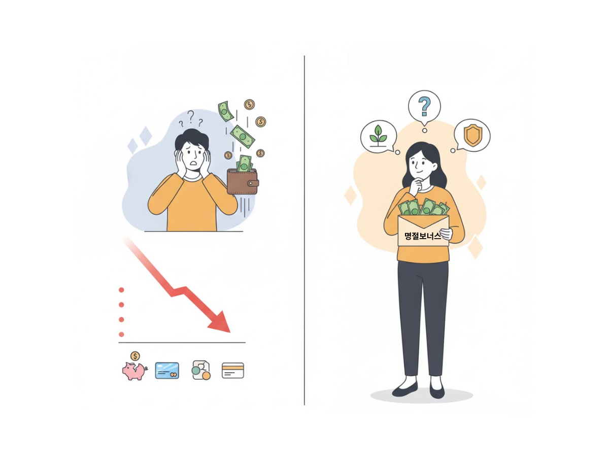 명절 보너스, '순삭'의 유혹에서 벗어나라! (현명한 소비 마인드)