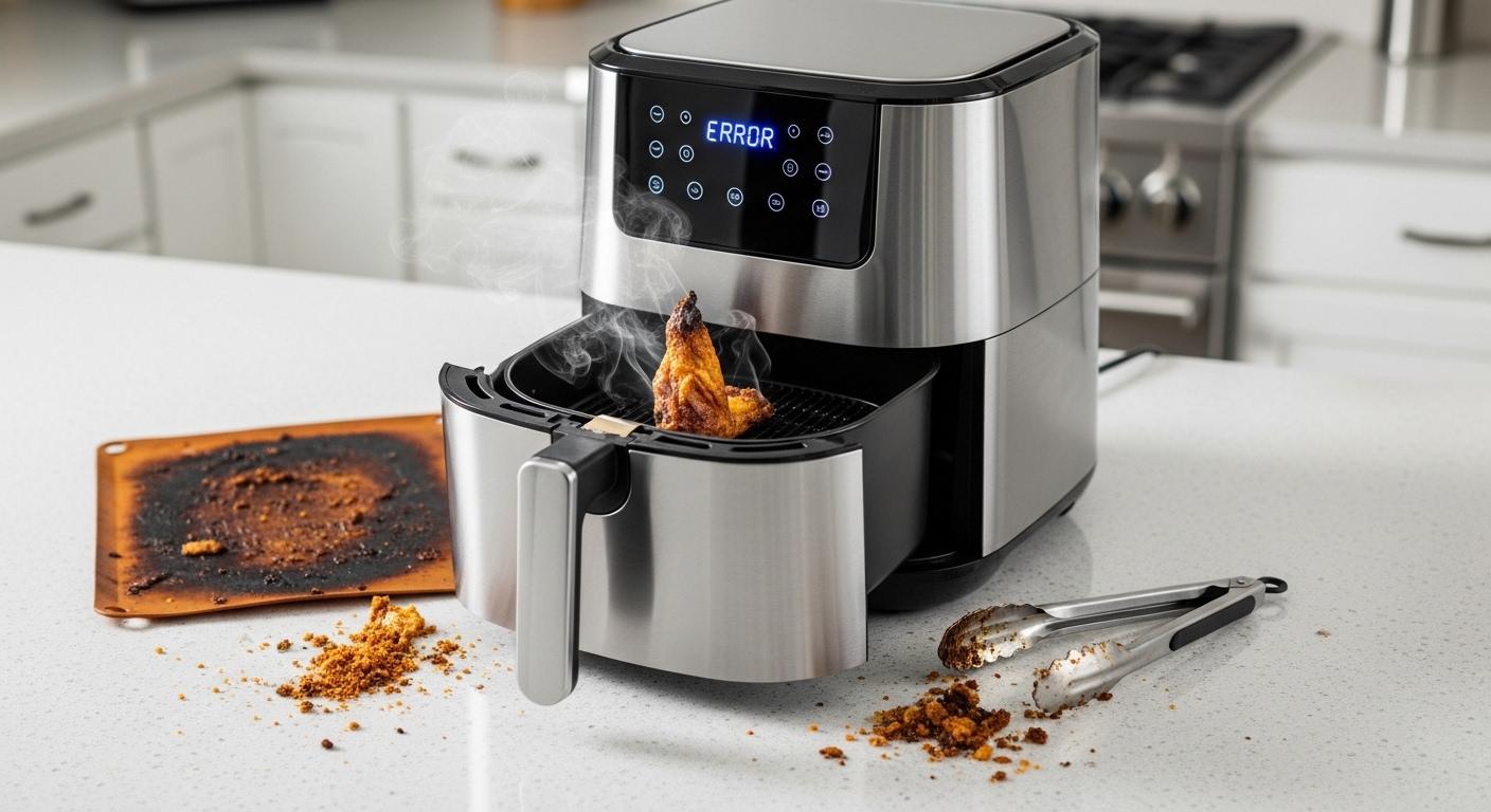 조리 실패 대용량 에어프라이어 내돈내산 후기