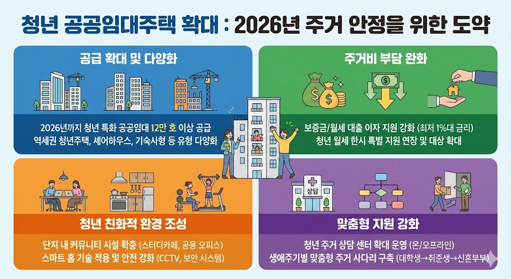 청년 공공임대주택 확대