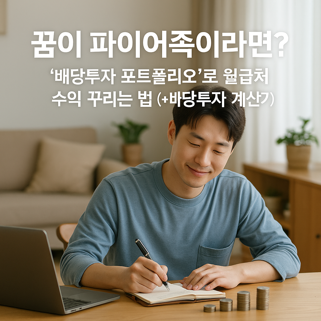 배당투자 포트폴리오’로 월급처럼 수익 꾸리는 법