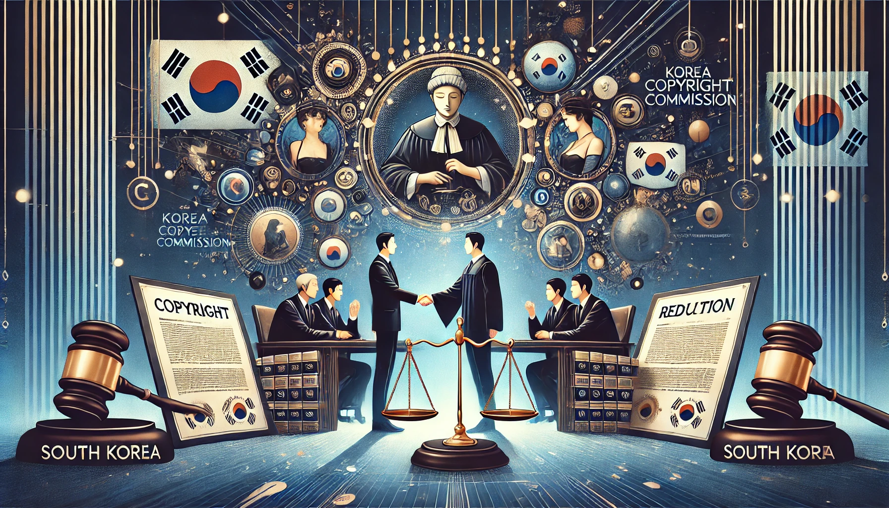 저작권 분쟁 해결 관련 이미지