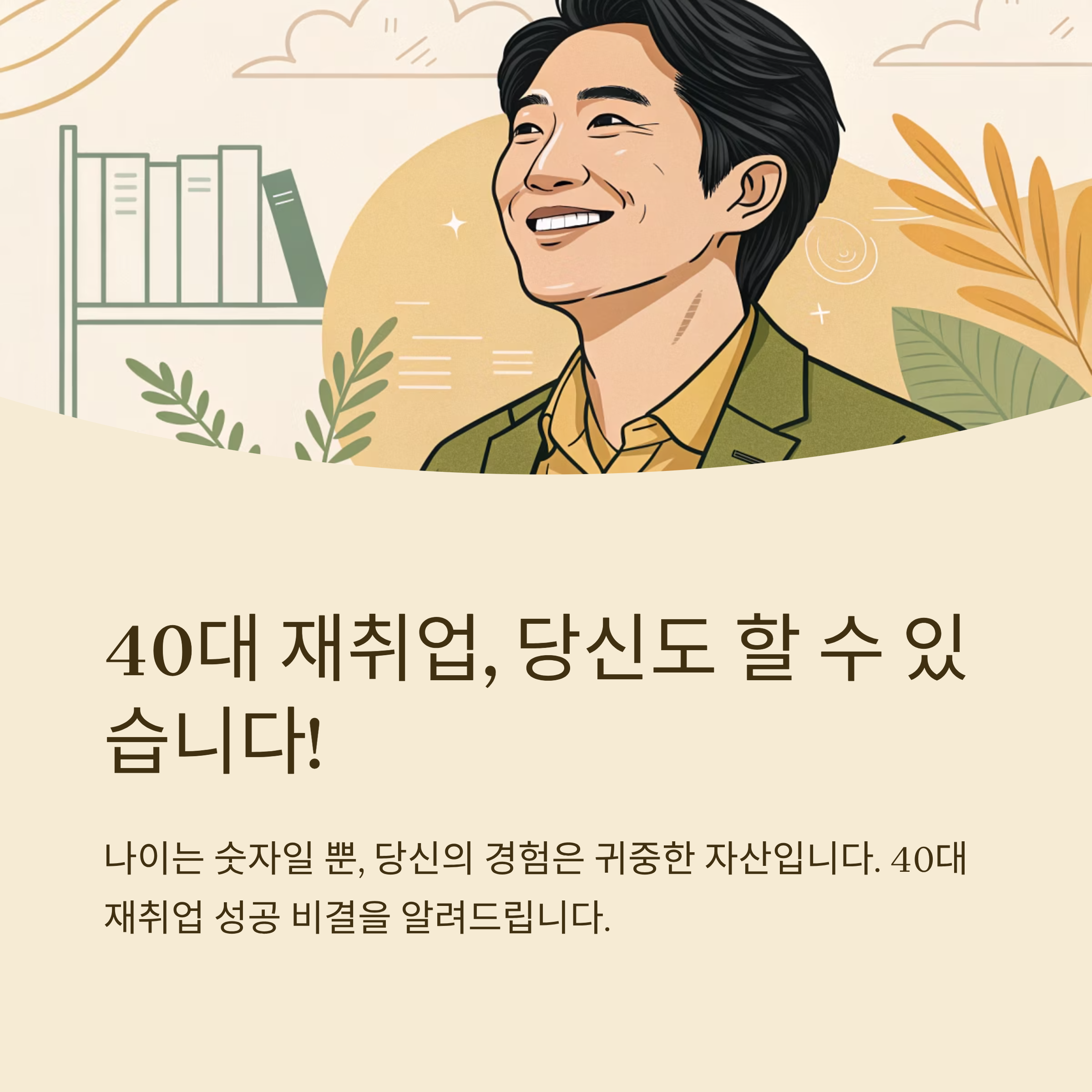40대 재취업 성공 사례
