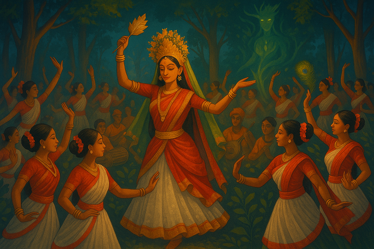 색과 춤의 향연 인도 마니푸르의 라이람비 축제 (자연,여성성,신성)