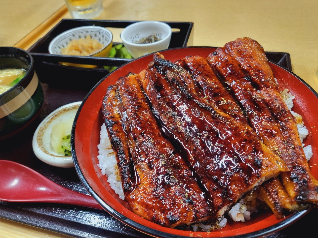 타이헤이노유온천 근처 장어덮밥 &amp; 카이센동 맛집 난바 유우야