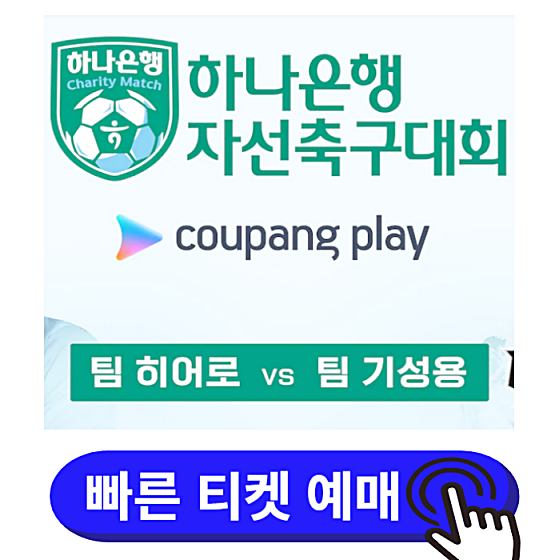 임영웅 자선축구대회 티켓 예매