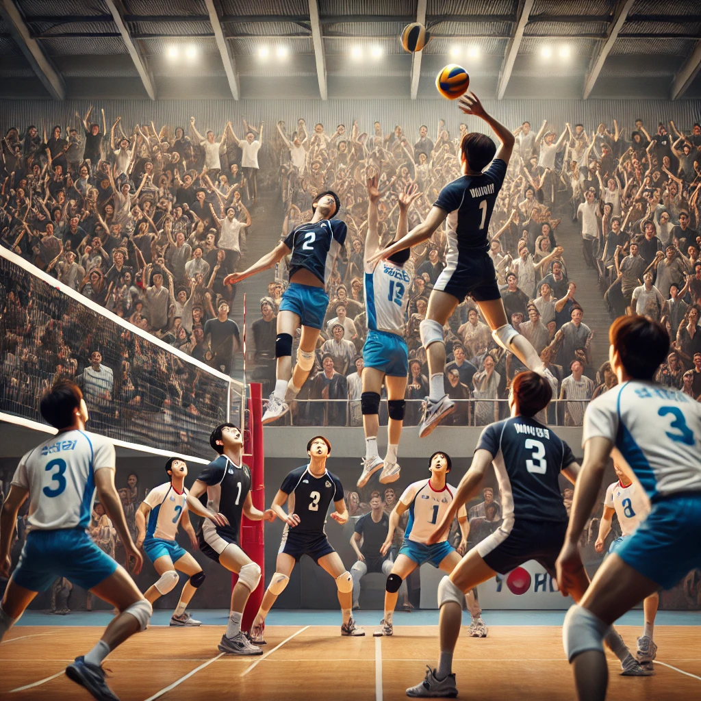 남자 프로배구 중계 방송