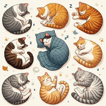 고양이의 수면 패턴