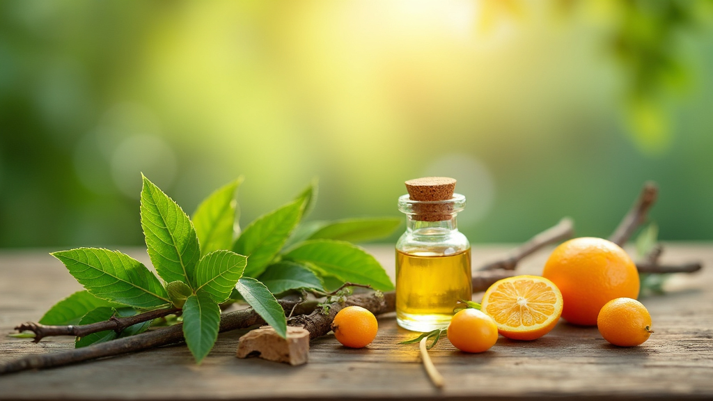 천연 에센셜 오일 페티그레인