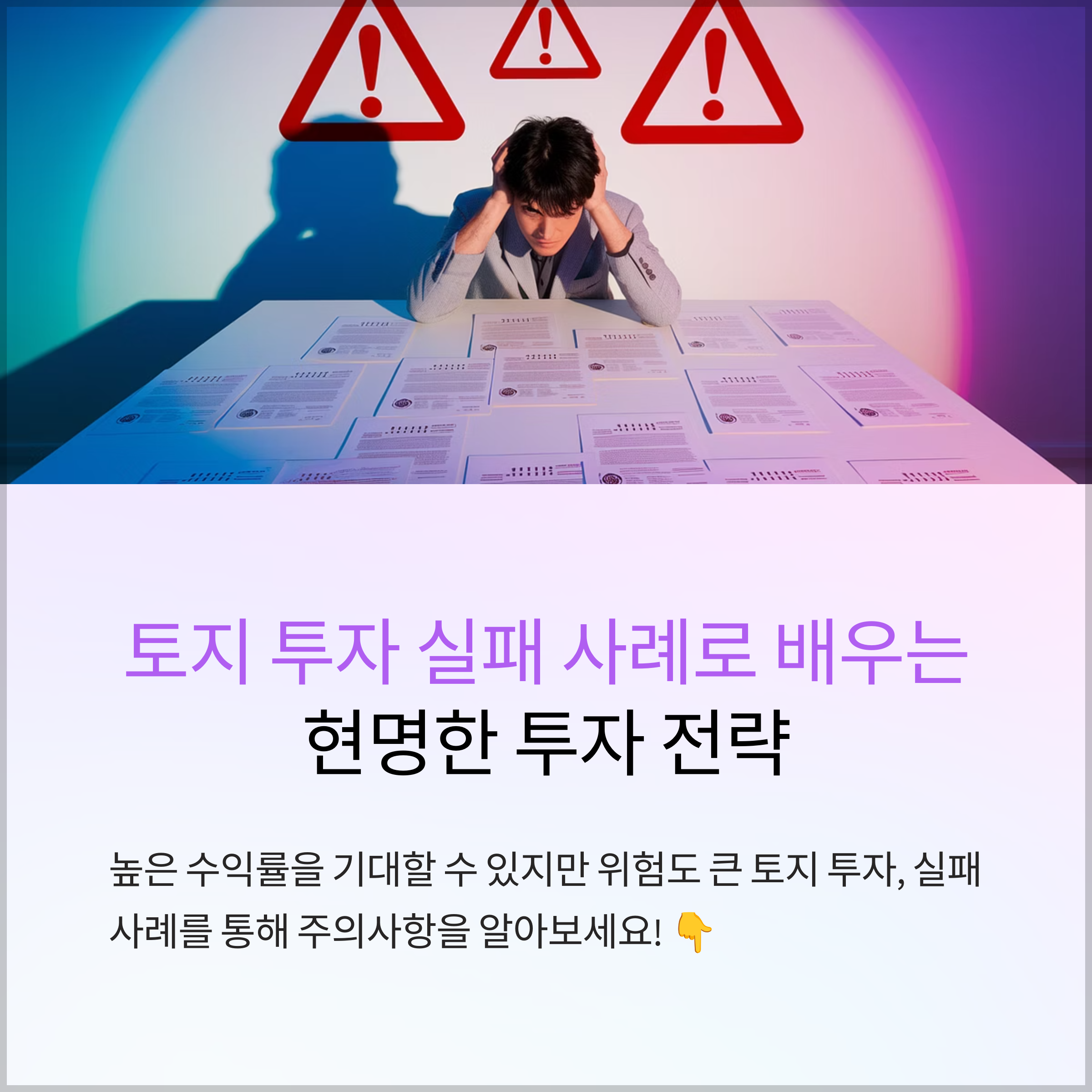 토지 투자 실패 사례