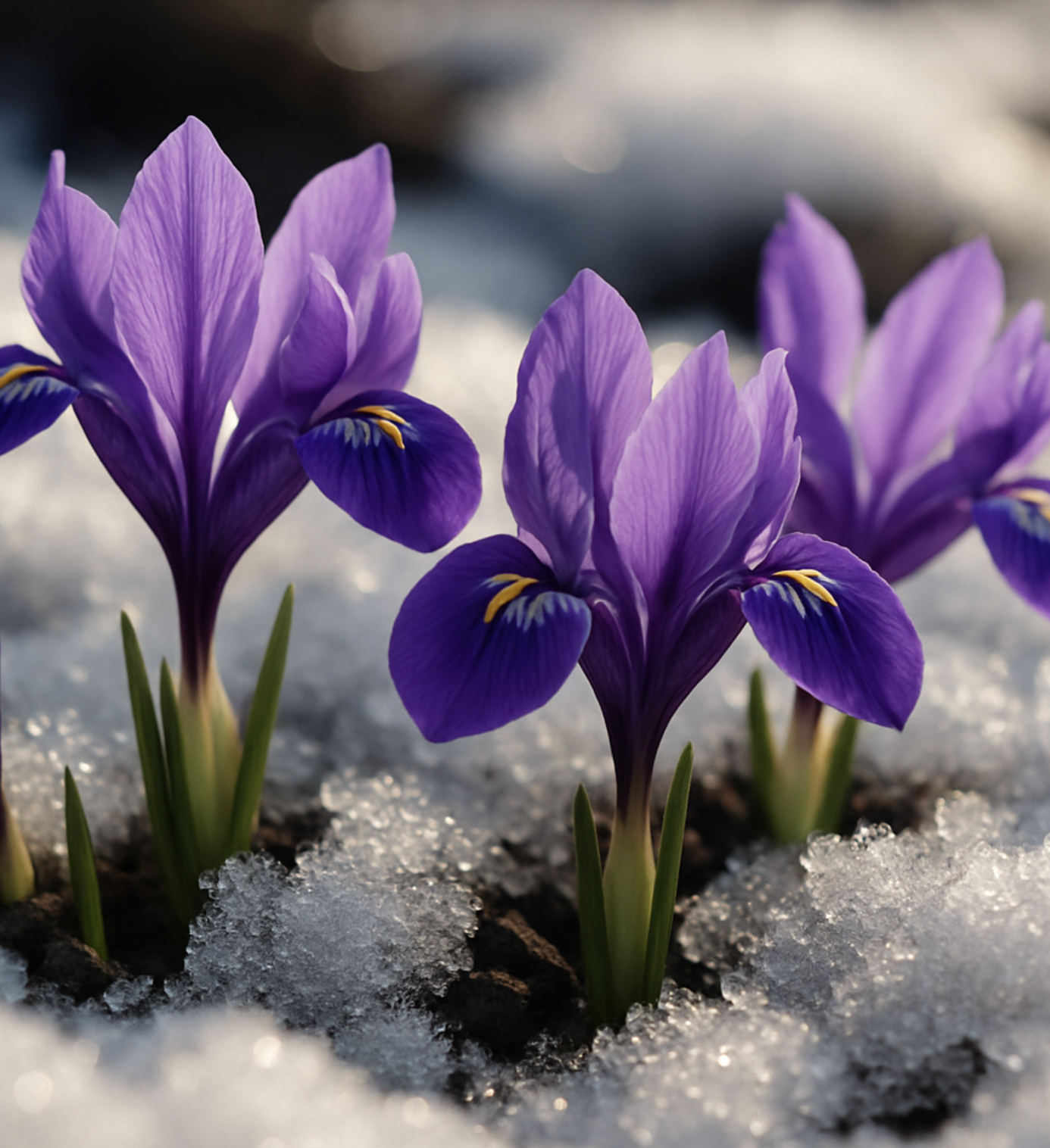 봄의 시작을 알리는 작은 보석