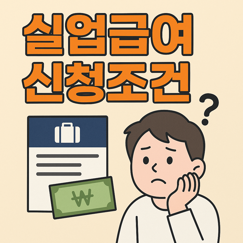 실업급여 신청조건