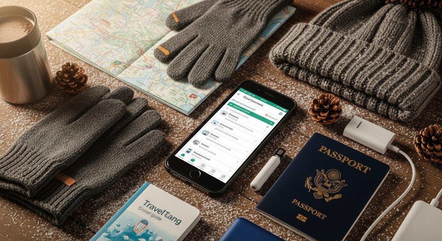 겨울 여행 코디