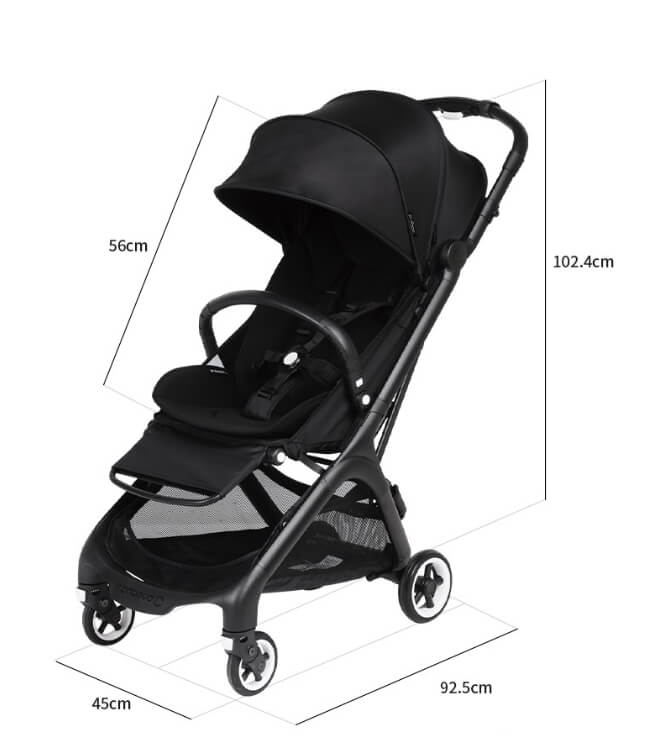 부가부 버터플라이 펼쳤을 때 사이즈