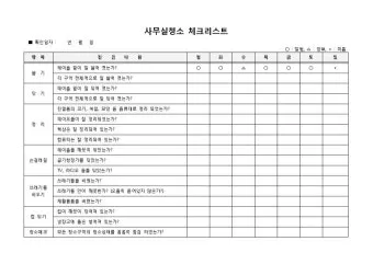 집안 청소 체크리스트 순서 표 주기 한 번에 정리_31